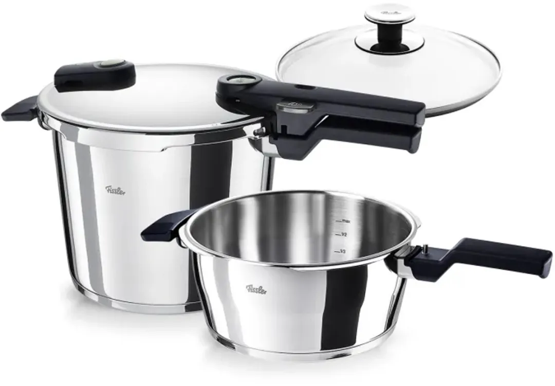Fissler Vitaquick Elemental Snelkookpannenset 6L/3,5L