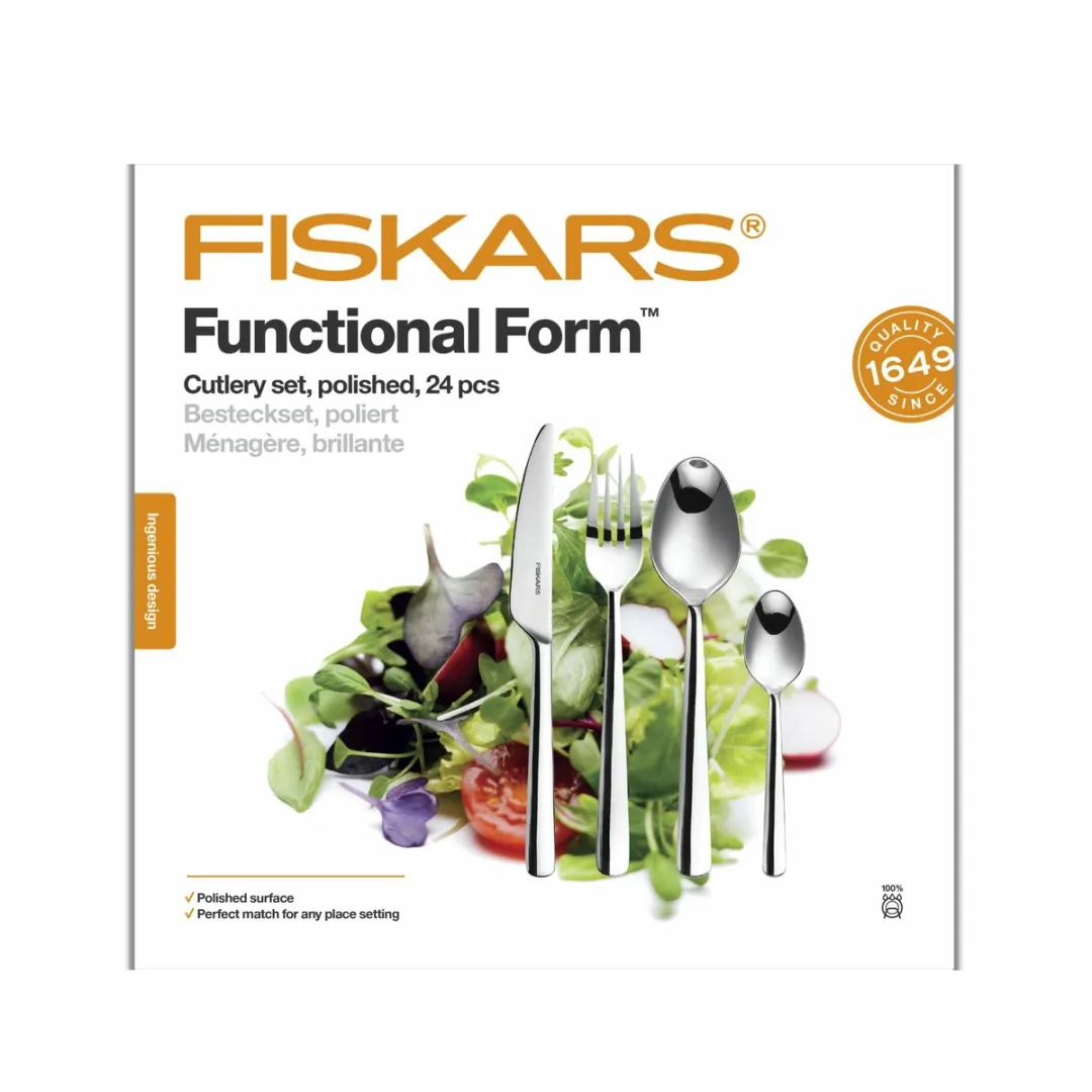 Fiskars Functional Form Bestekset 24-delig 1071623 - 24 Stuks - afbeelding 2 van 2