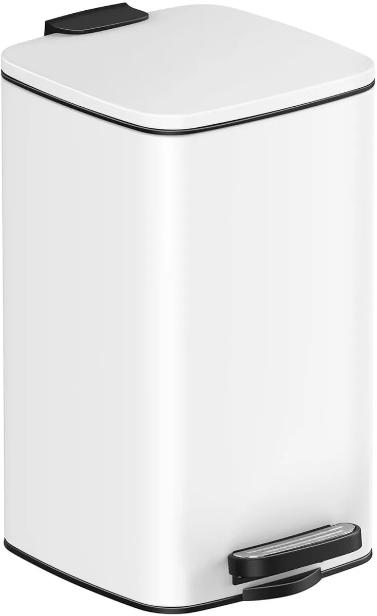 Songmics Cosmetica Afvalbak Pedaalemmer 6L