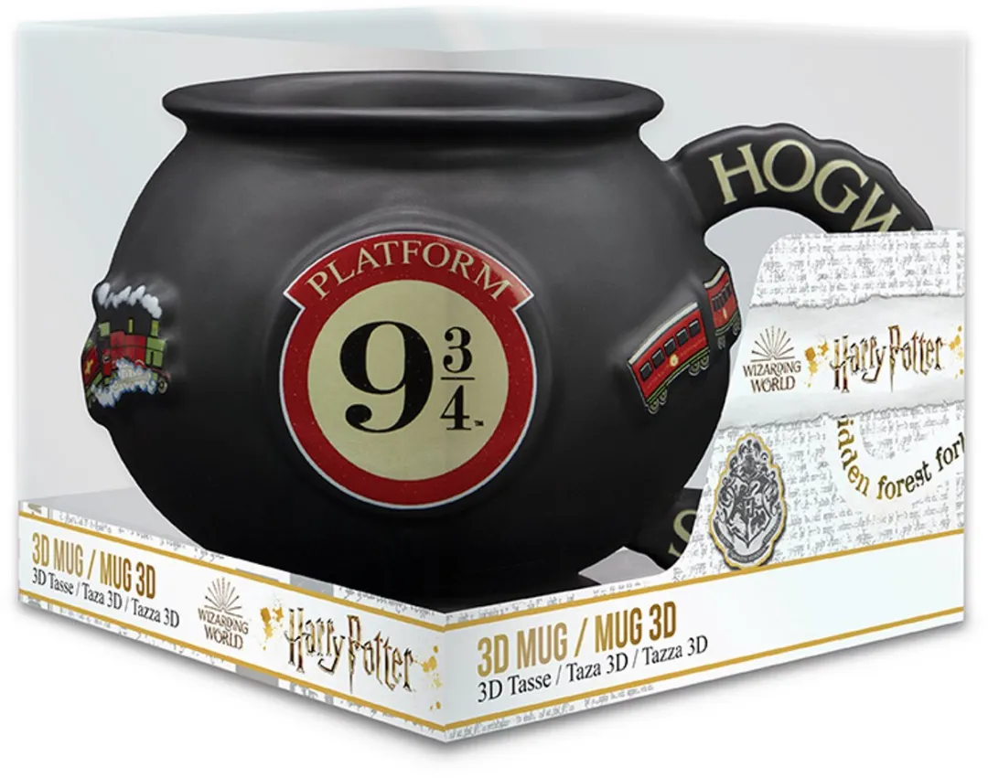 Harry Potter Platform 9 3/4 3D-Mok - Unisex - Multicolor