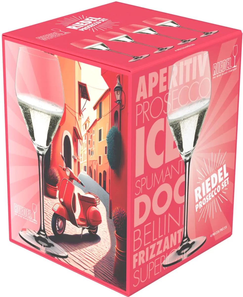 Riedel Prosecco Glas Set 4 Stuks