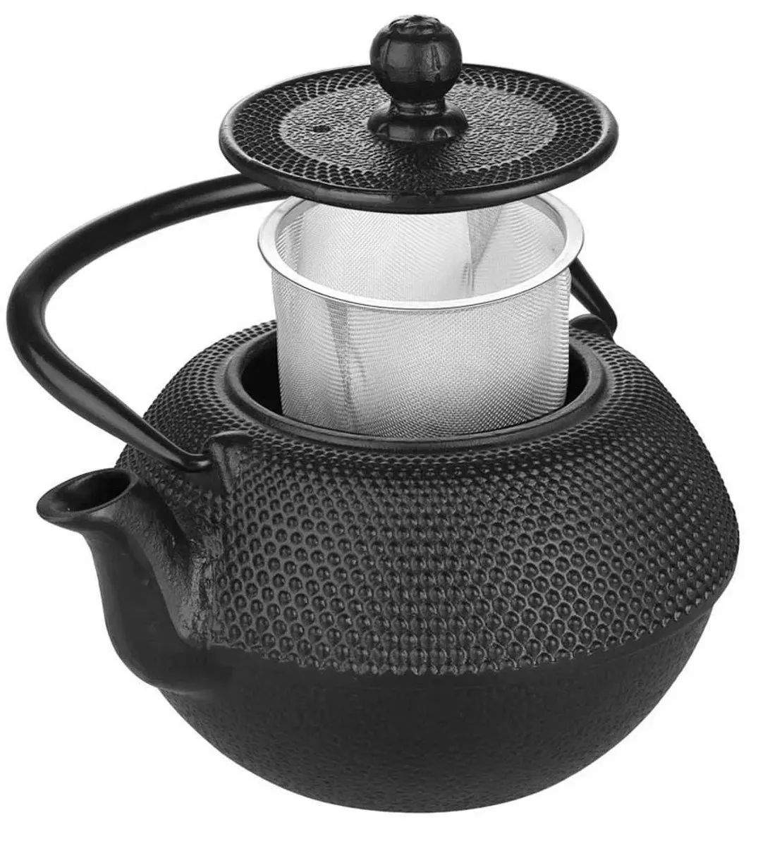Ibili Cast Iron Theepot 1.2L - Zilver