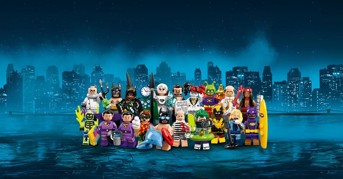 LEGO Batman Movie Minifiguren Serie 2 71020 - 8 Stukken - Multikleuren