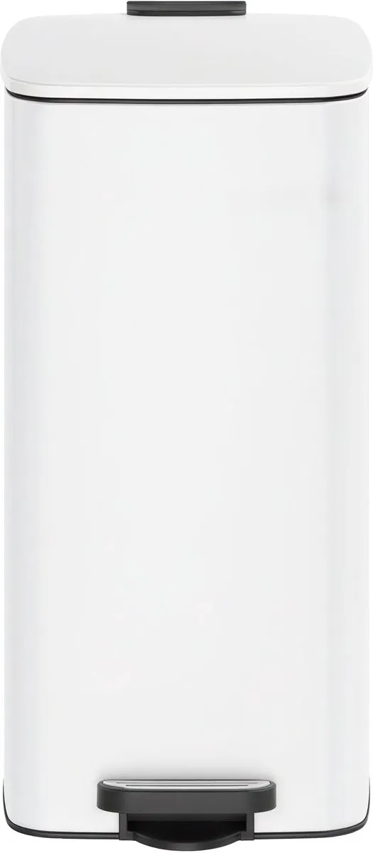Songmics LTB593W02 Pedaalprullenbak 30L - Wit
