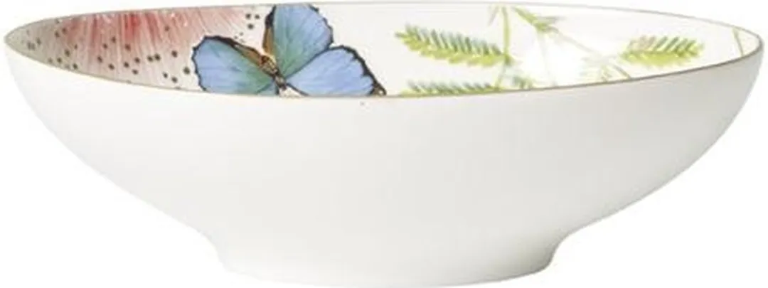 Villeroy & Boch Amazonia Zuur-/Dessertschaaltje 19x12cm - Groen/Wit/Geel