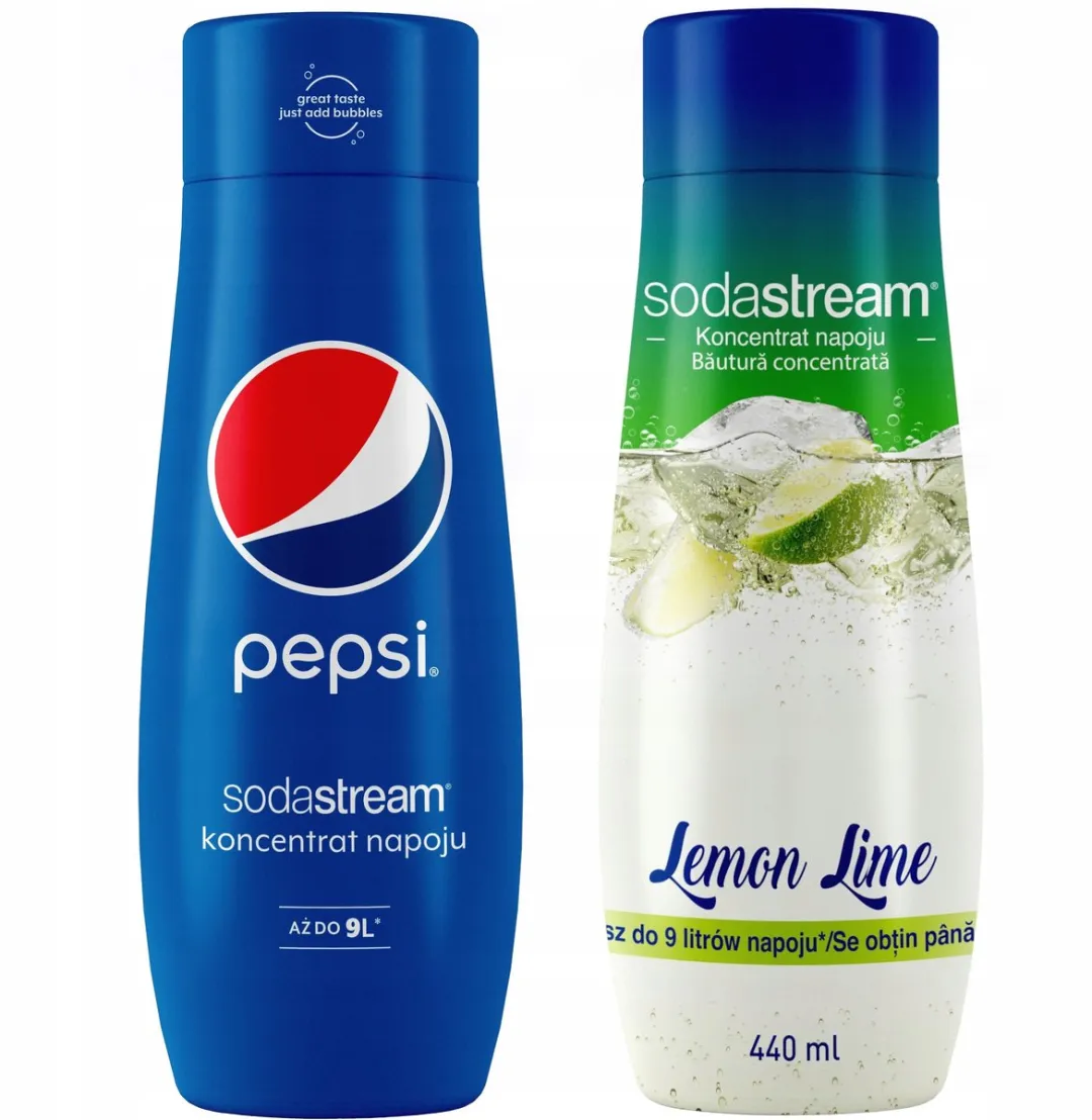 SodaStream Pepsi Lemon-Lime Concentraten Set 2x440ml