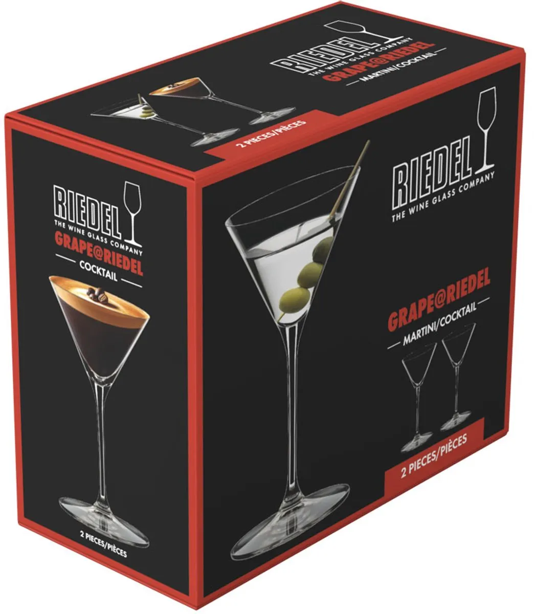 Riedel Grape Martini Set