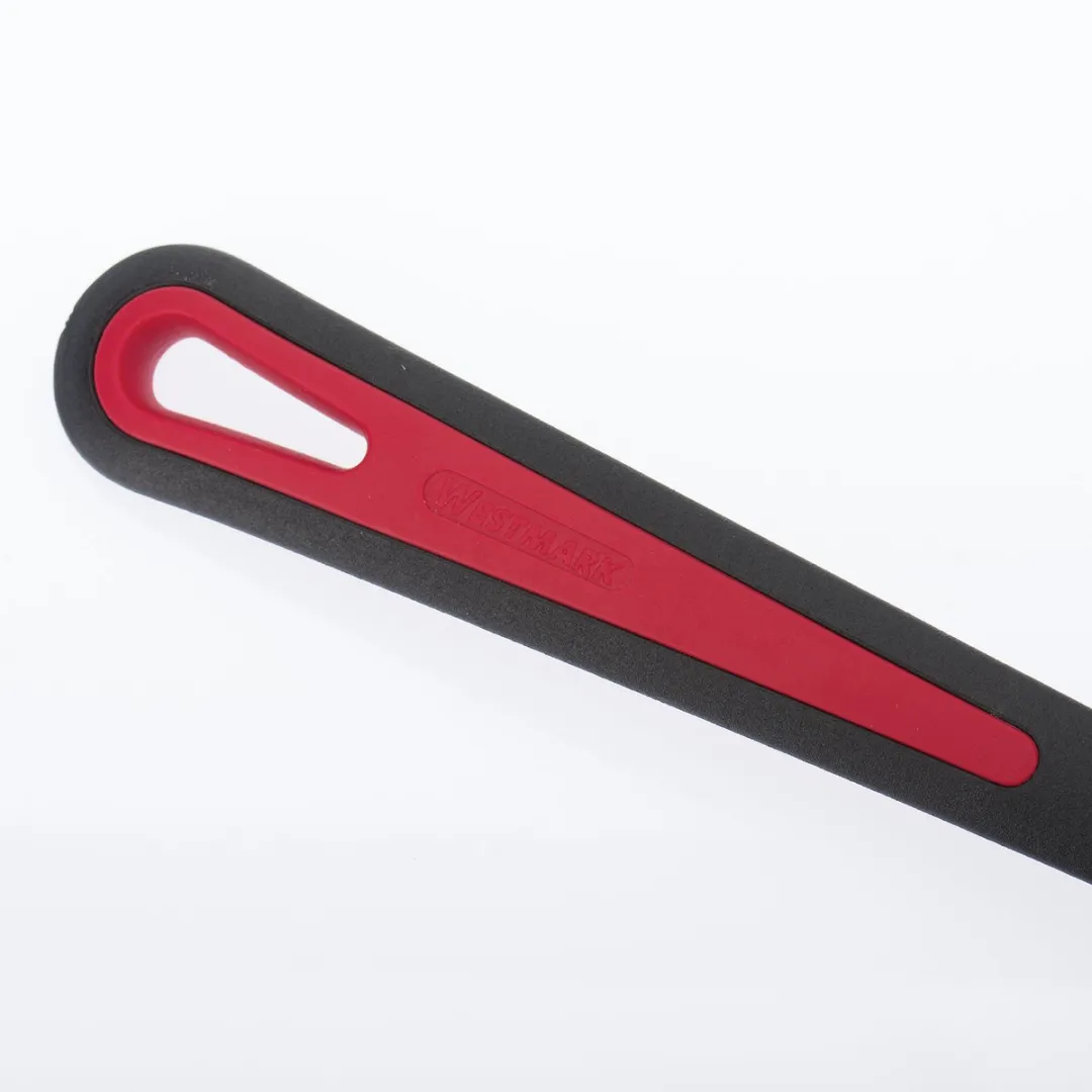 Westmark Gallant Spaghetti-/pastalepel 30,5cm - Zwart/Rood