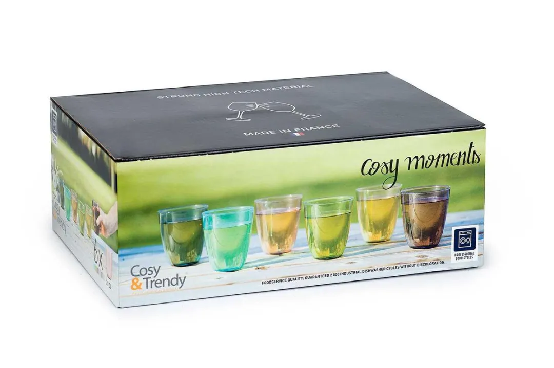 Cosy&Trendy Cosy Moments Streetfood Bekers - 31cl - 6 Stuks