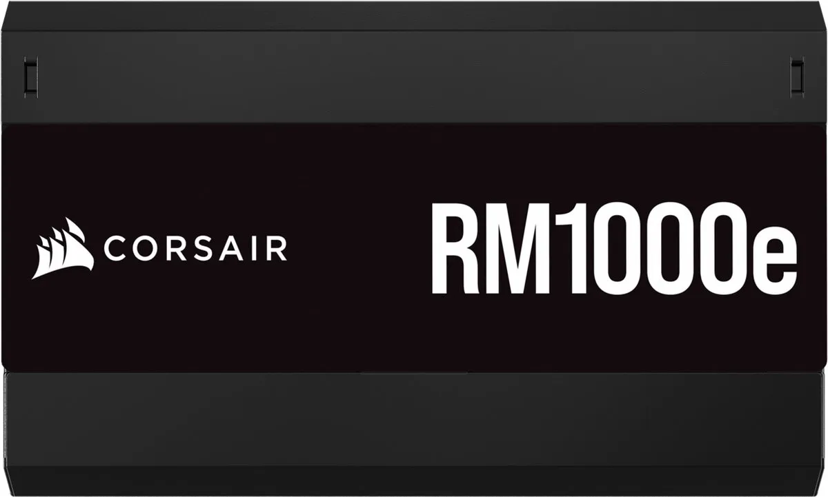 Corsair RM1000e RM1000e Voeding 1000W - Modulair - ATX 3.1 - Zwart