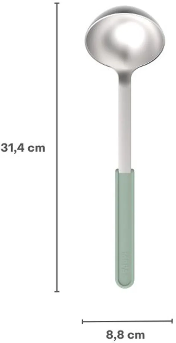 Mepal Chef it Soeplepel RVS 32cm - Chalk