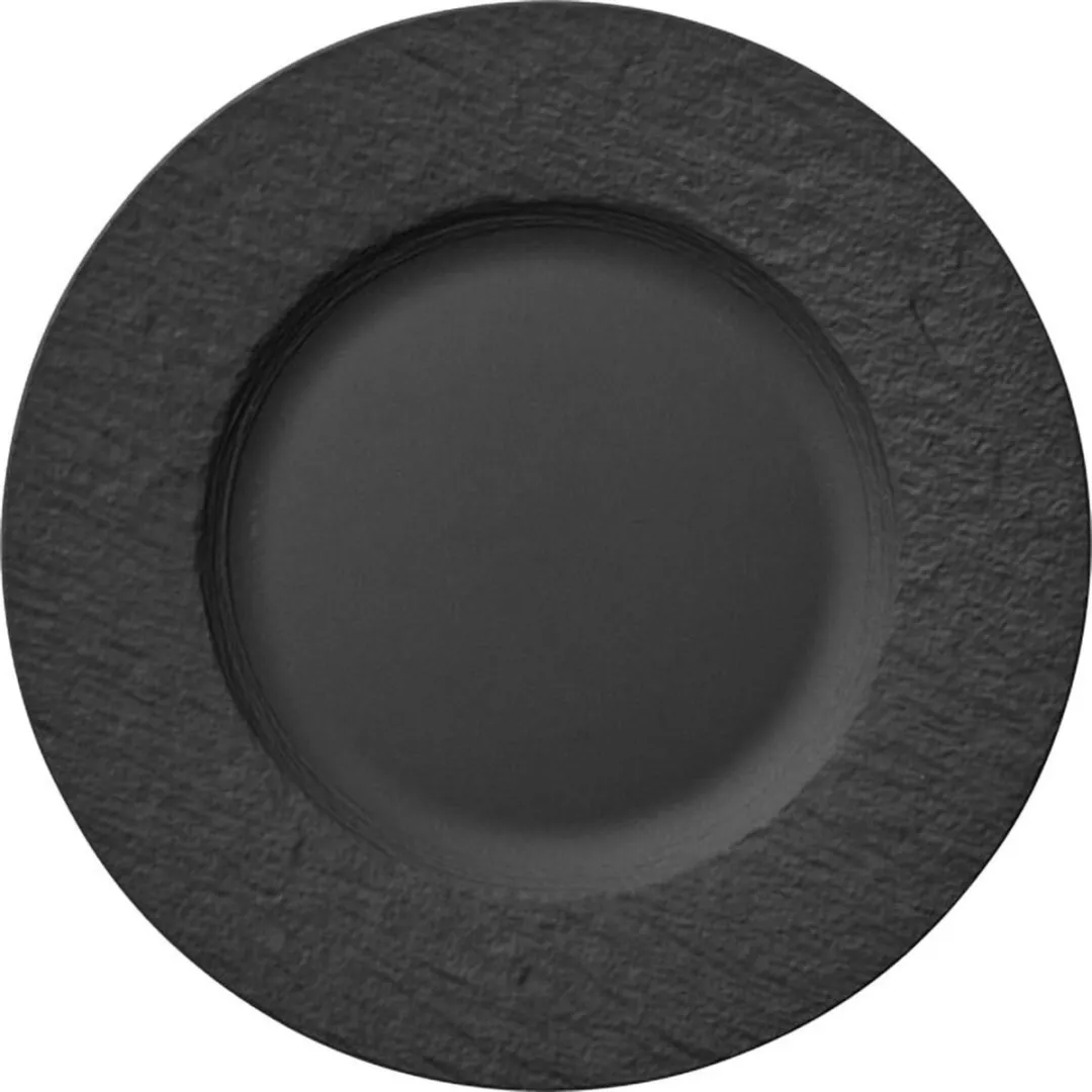 Villeroy & Boch Manufacture Rock Ontbijtborden 22cm - 6 Stuks - Zwart