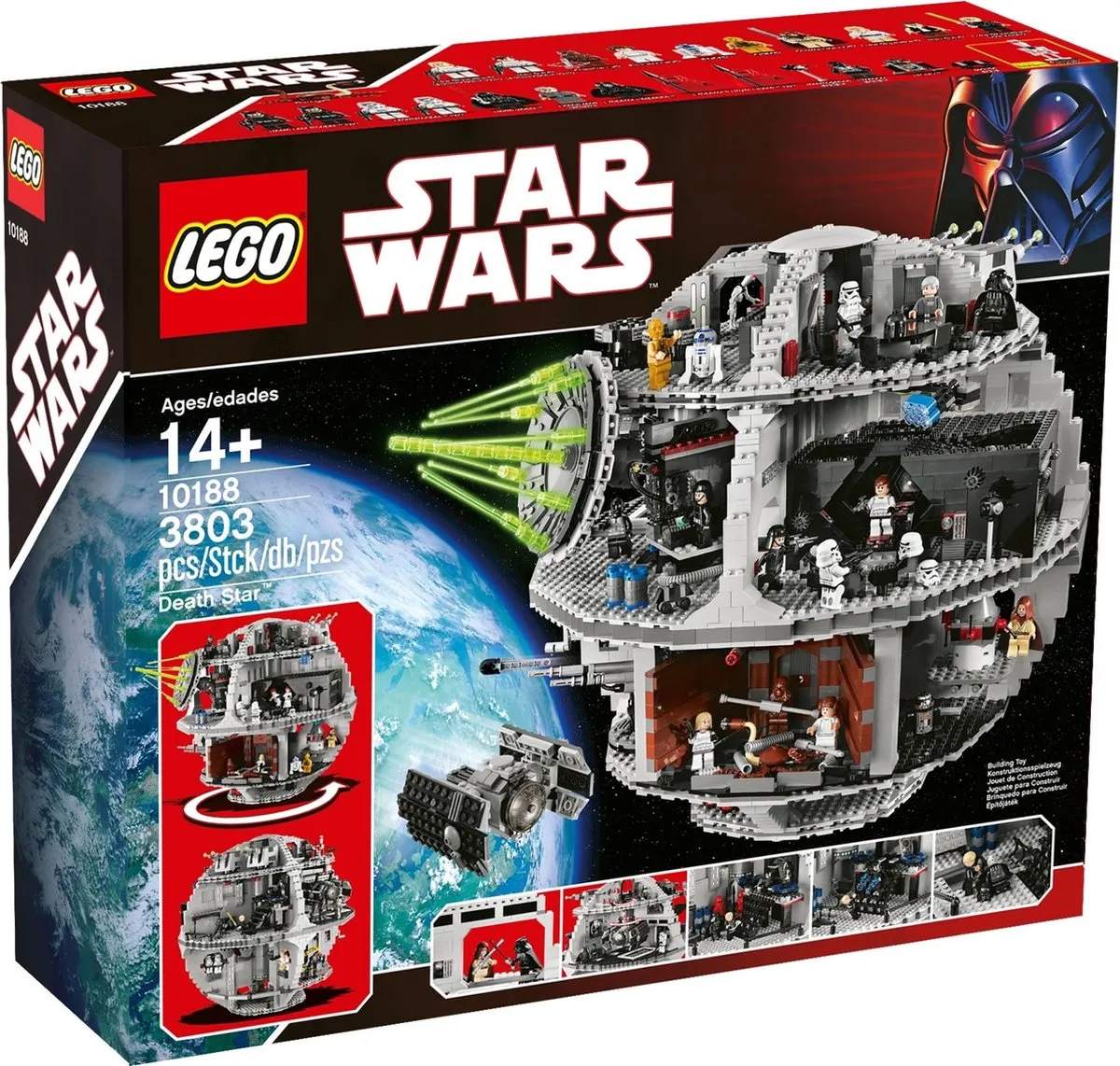 LEGO Star Wars Death Star 10188 - 3803 Stukken - afbeelding 4 van 8
