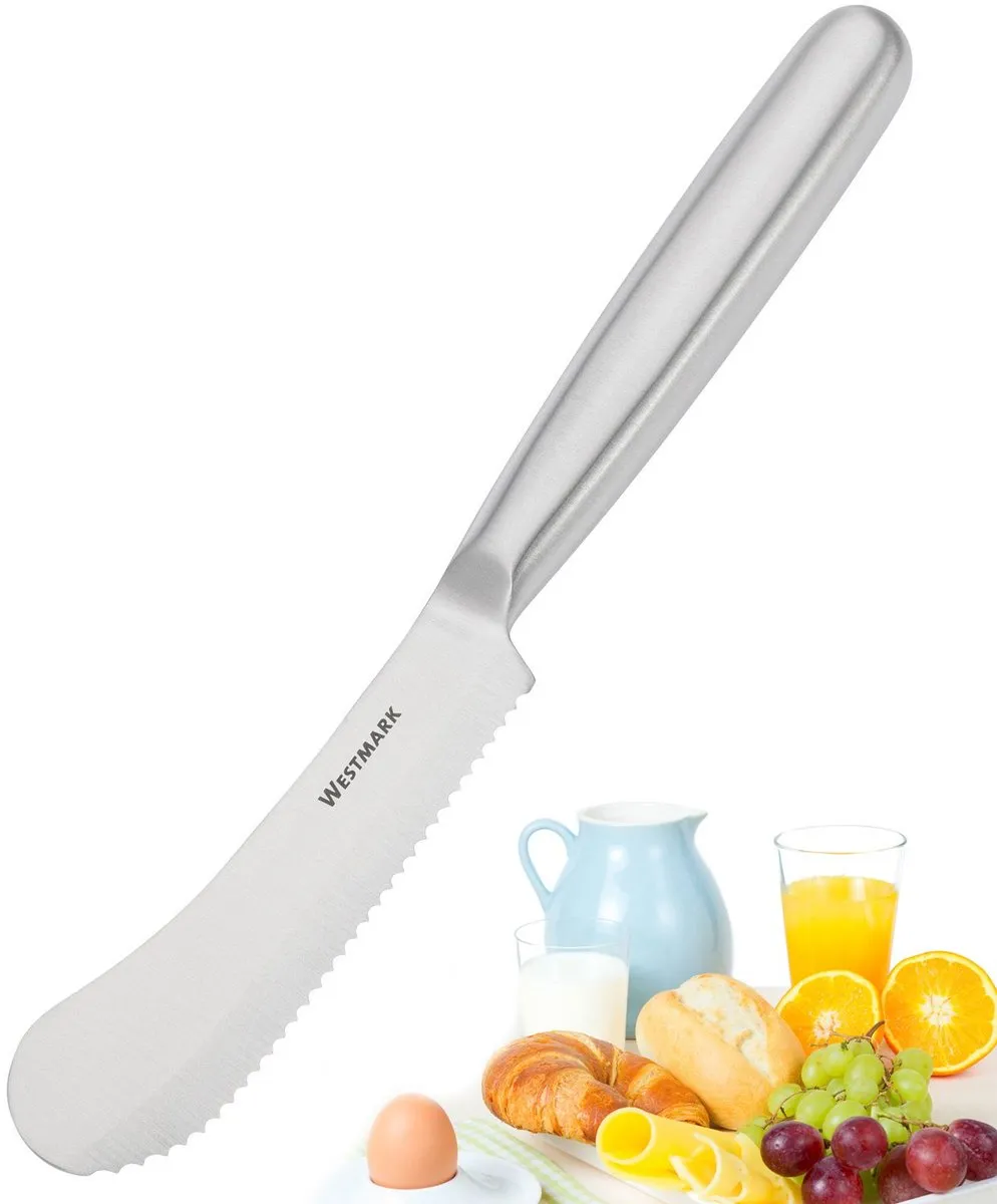 Westmark Botermes RVS 22 cm - Zilver