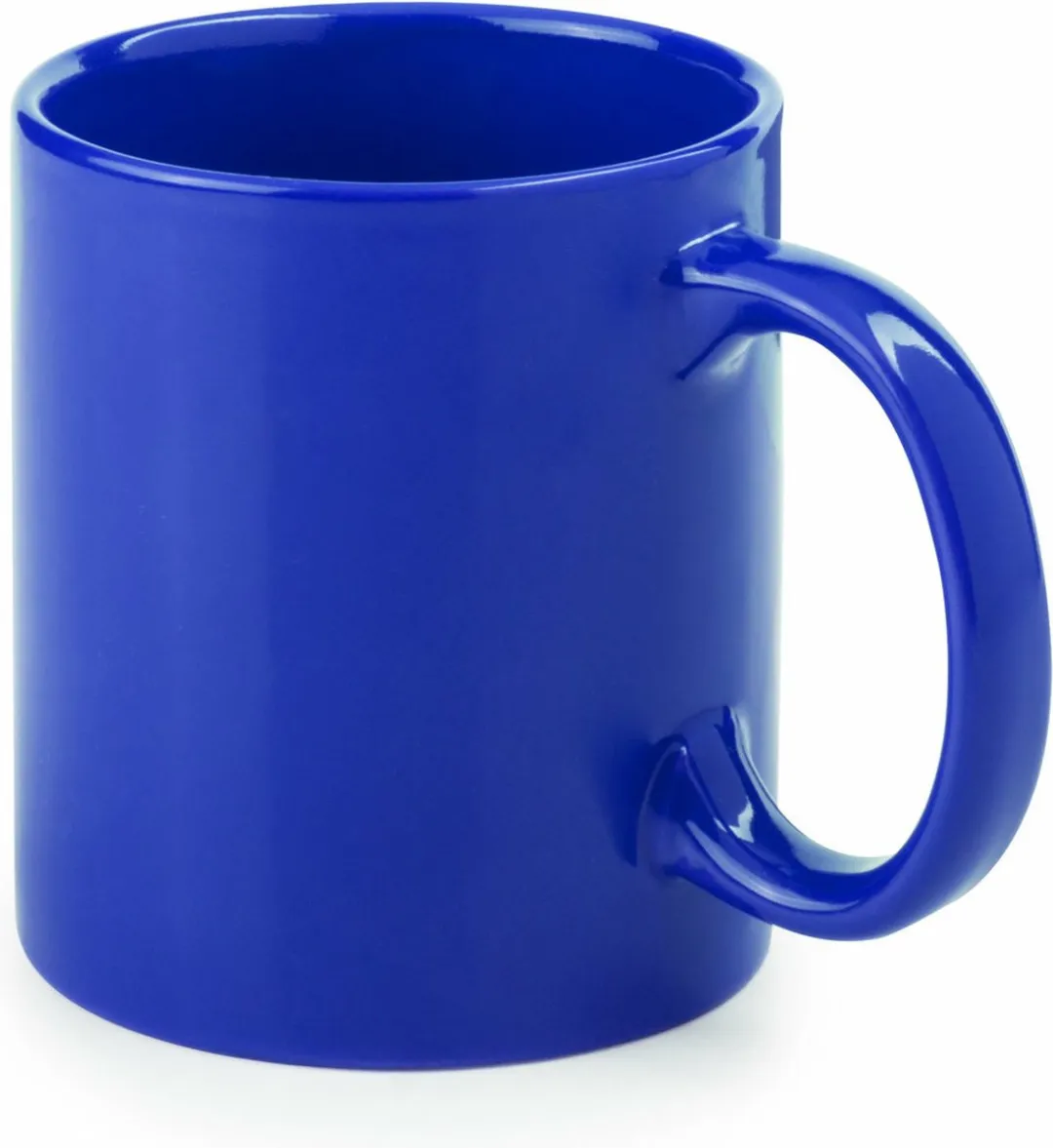 Bellatio Design Auxerre Keramiek Mokken - 9 Stuks - 370ml - Geel/Groen/Blauw