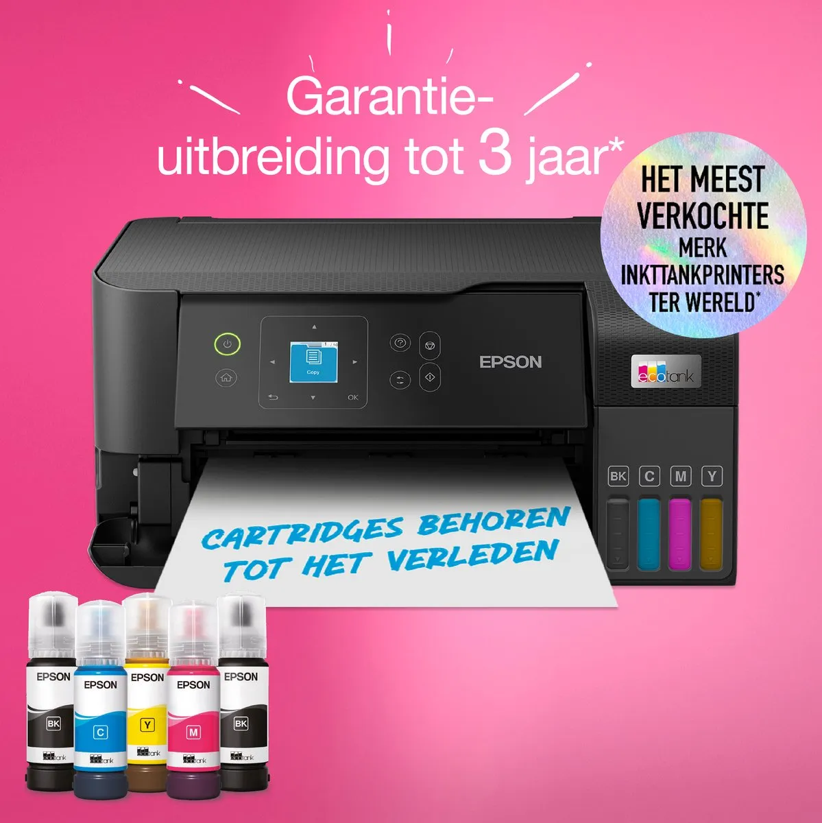 Epson EcoTank ET-2840 All-in-One Printer - 3 Kleuren - 100 Vel
