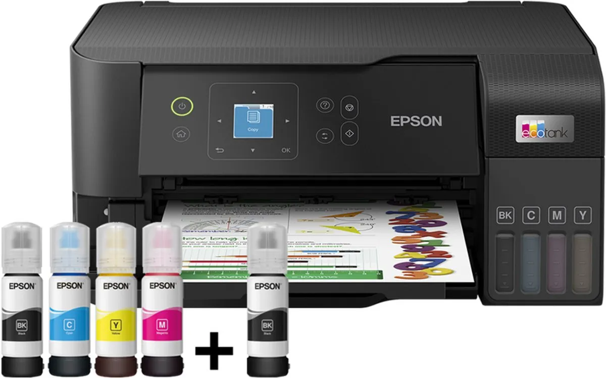 Epson EcoTank ET-2840 All-in-One Printer - 3 Kleuren - 100 Vel