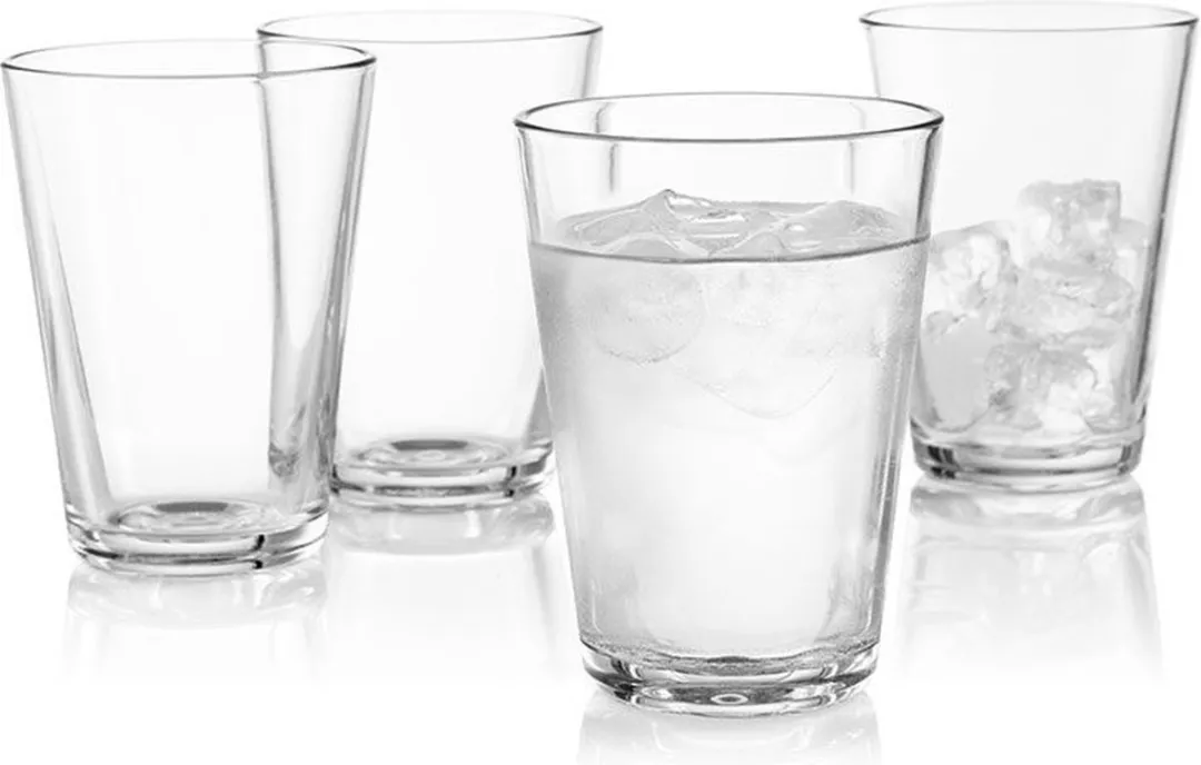 Eva Solo Glas 380ml Set 8 Stuks - Transparant