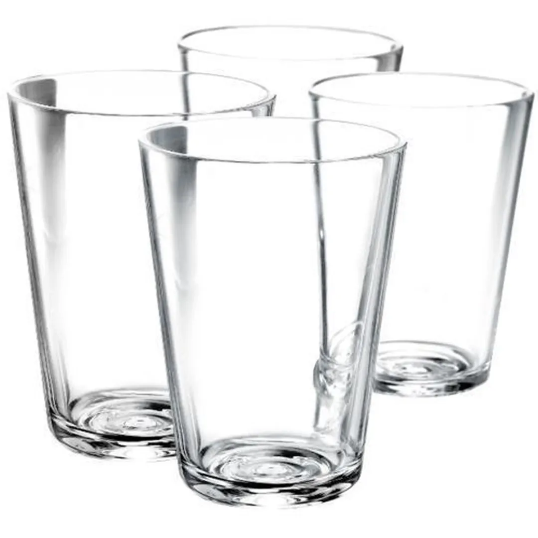 Eva Solo Glas 380ml Set 8 Stuks - Transparant
