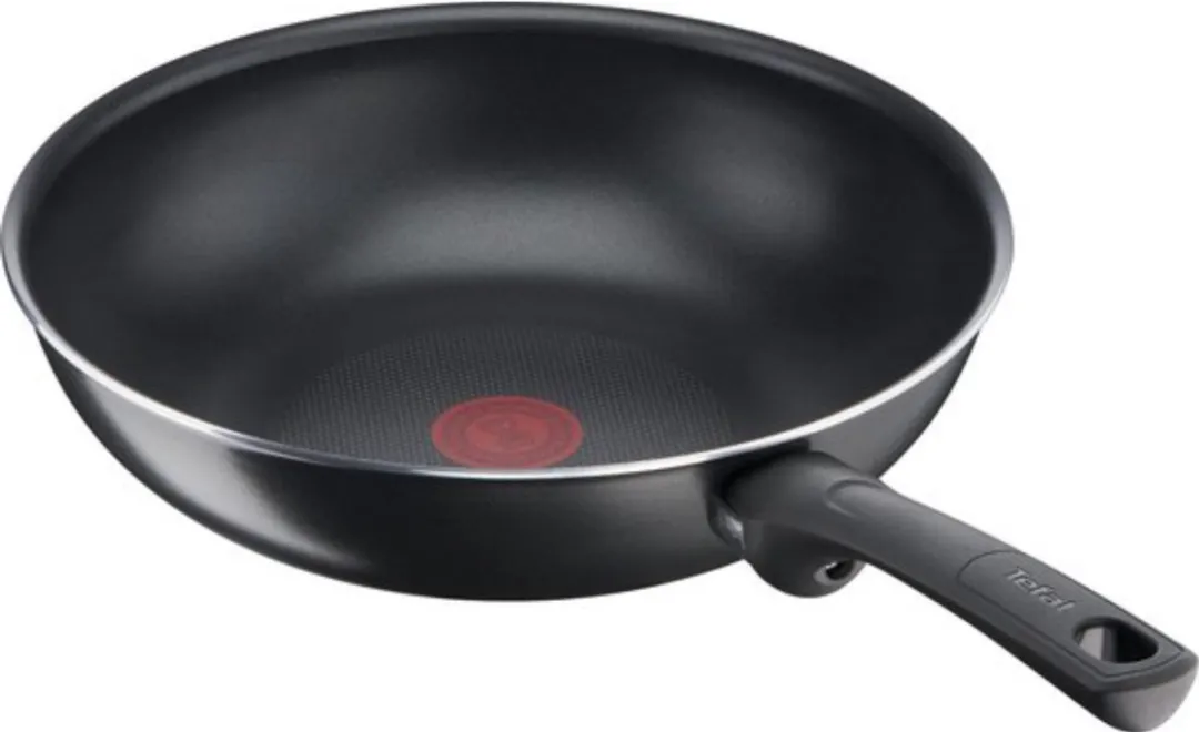 Tefal Day by Day Pannenset - 4 Pannen 20/24/28/32cm + Wok 28cm - Zwart