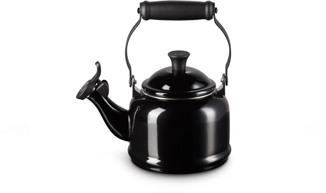 Le Creuset Demi Fluitketel 1,1L - Zwart - afbeelding 2 van 4