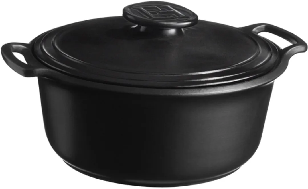 Emile Henry Sublime+ Kookpan 4L - Zwart