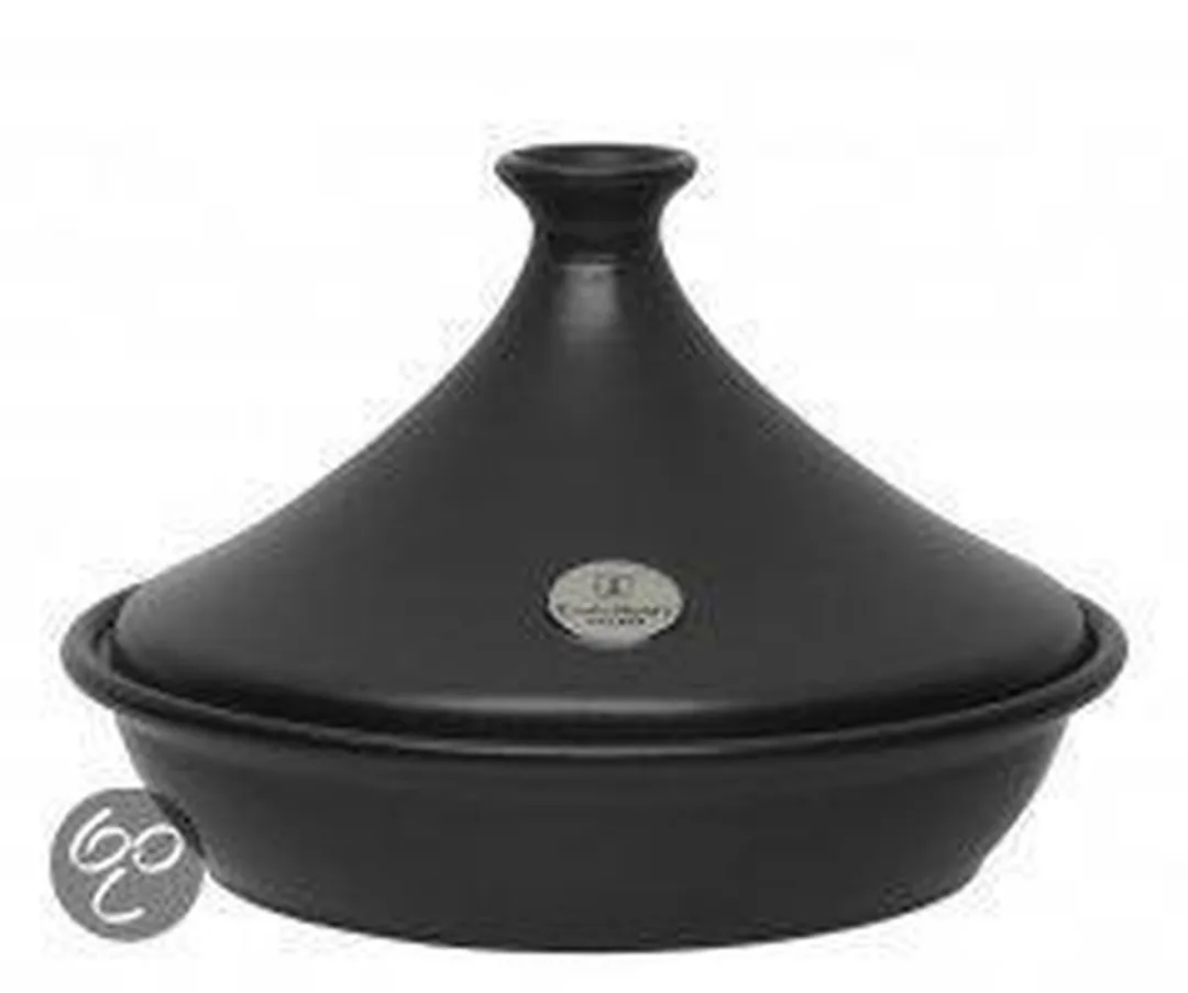 Emile Henry Flame Tajine 2,5L - Zwart - afbeelding 2 van 2