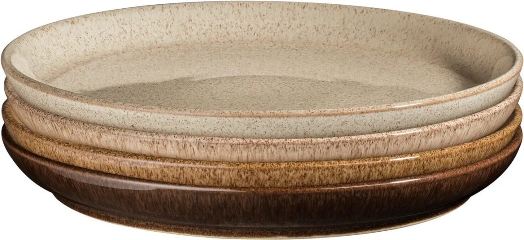 Denby Studio Craft Coupe Bord Set - 4 Stuks ø 20cm