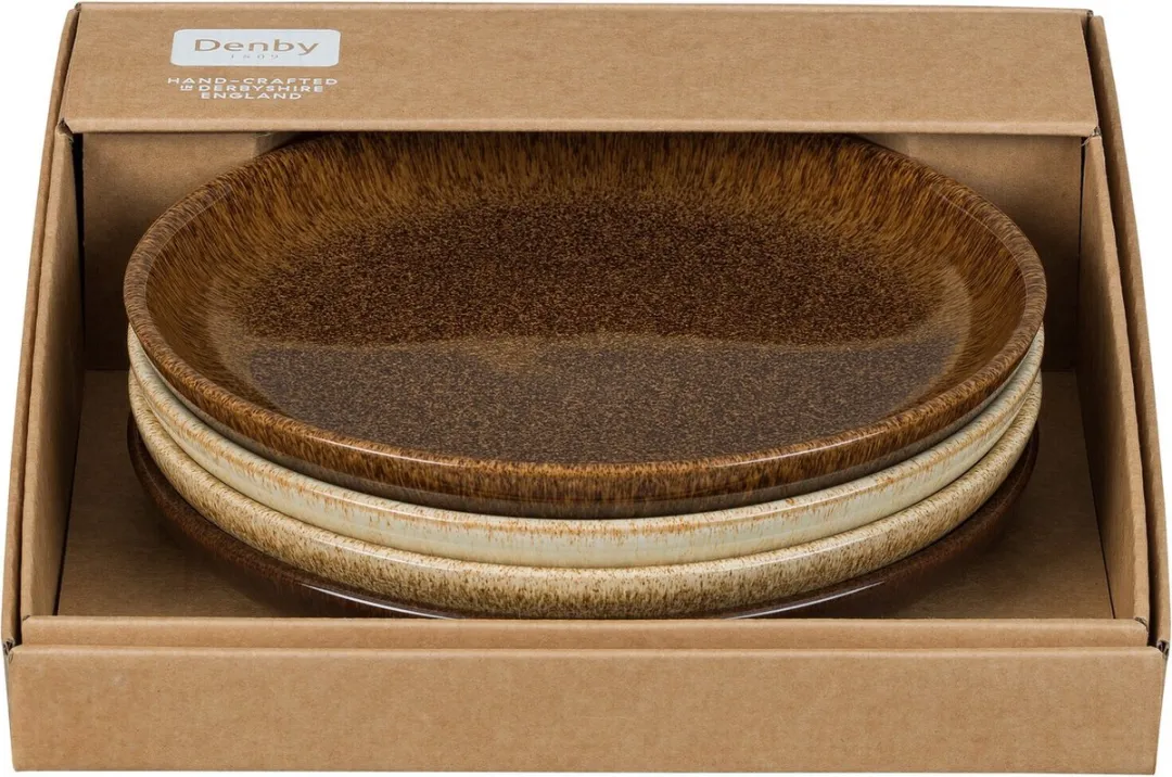 Denby Studio Craft Coupe Bord Set - 4 Stuks ø 20cm
