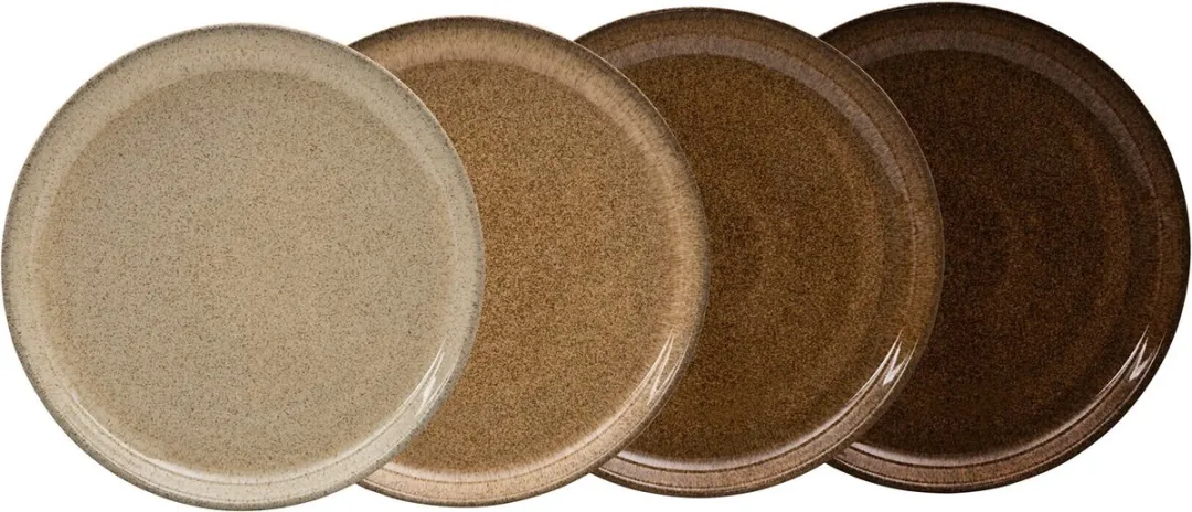 Denby Studio Craft Coupe Bord Set - 4 Stuks ø 20cm