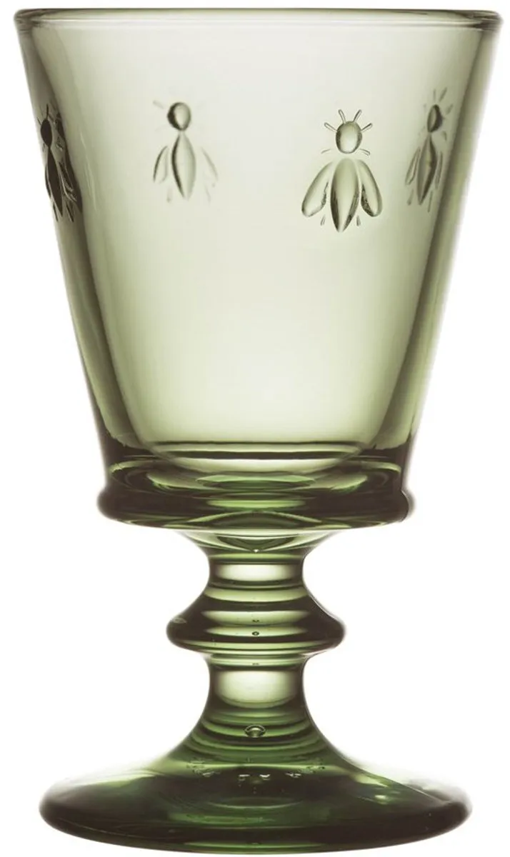 La Rochère Abeille Wijnglas 24cl - Olijfgroen - 6 Stuks