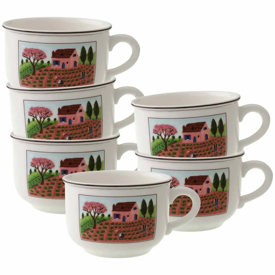 Villeroy & Boch Naif Frühstückstassen 330ml