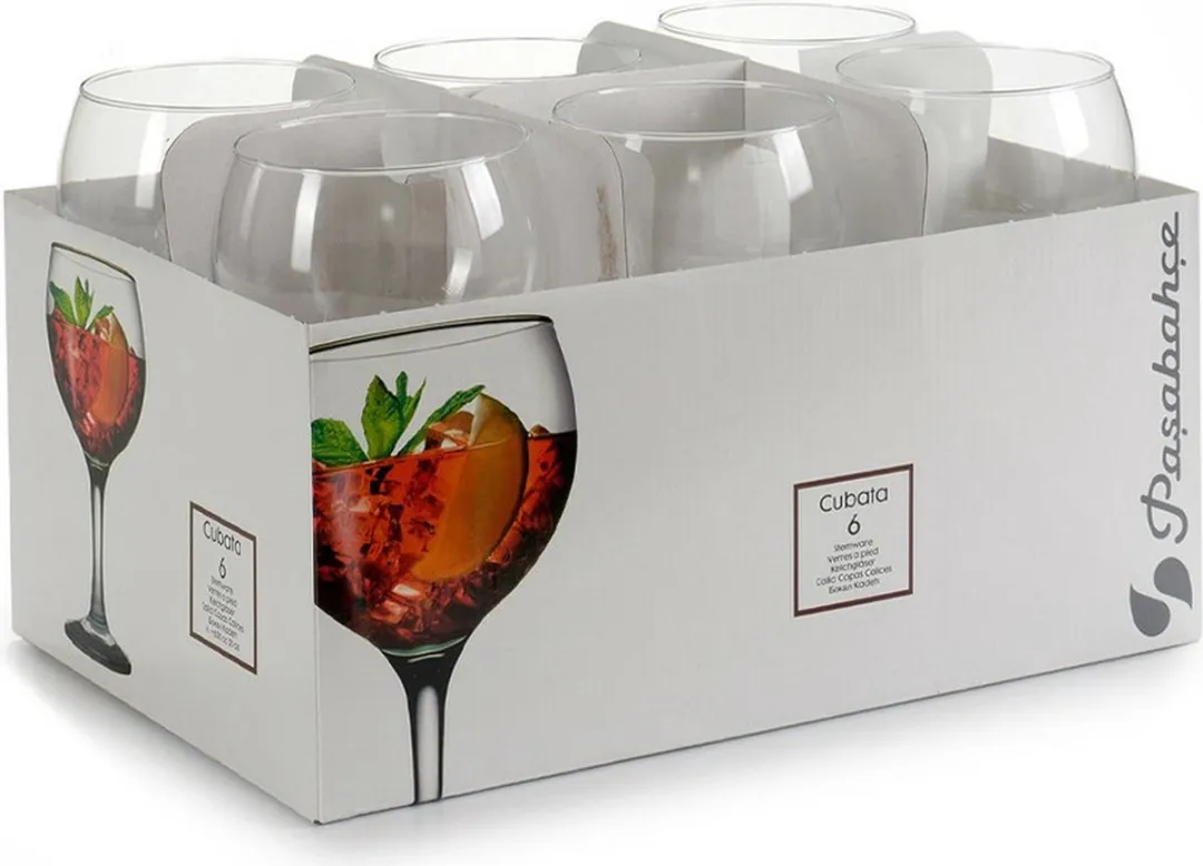 Pasabahce Bistro Cocktail/Gin Glazen - 12 Stuks - 630ml