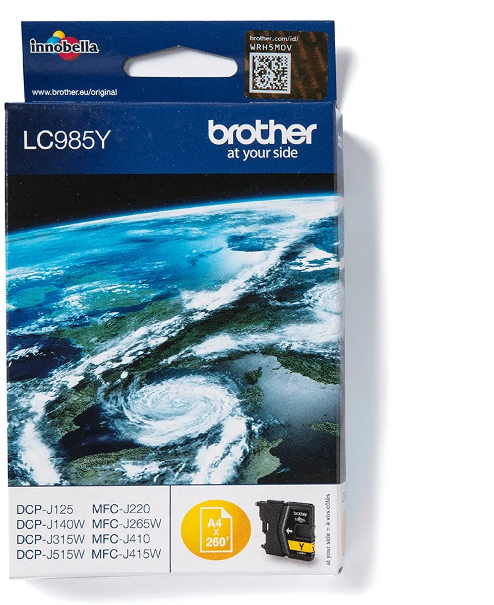 Brother LC-985YBP Inktcartridge Geel