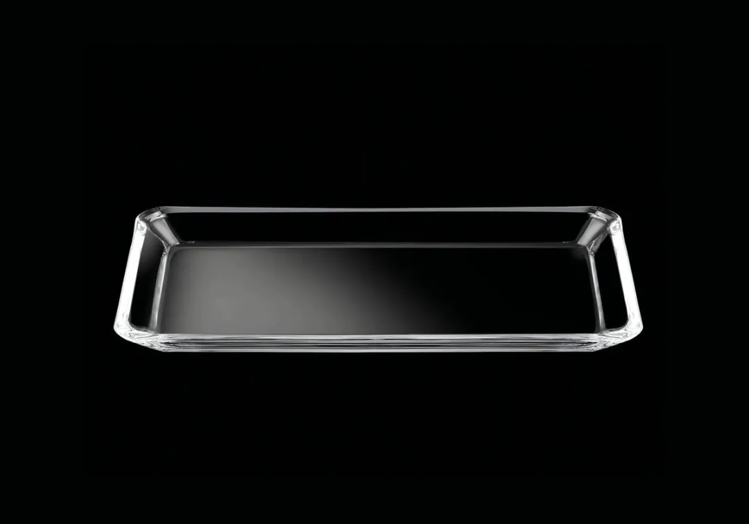 Pasabahce Grace Crystalline Glazen Serveerbord 140x300mm - Crystal Line - afbeelding 3 van 3