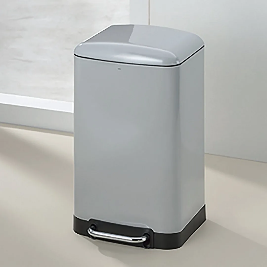 Kela Davino Afvalemmer RVS 30L - Grijs - afbeelding 6 van 6