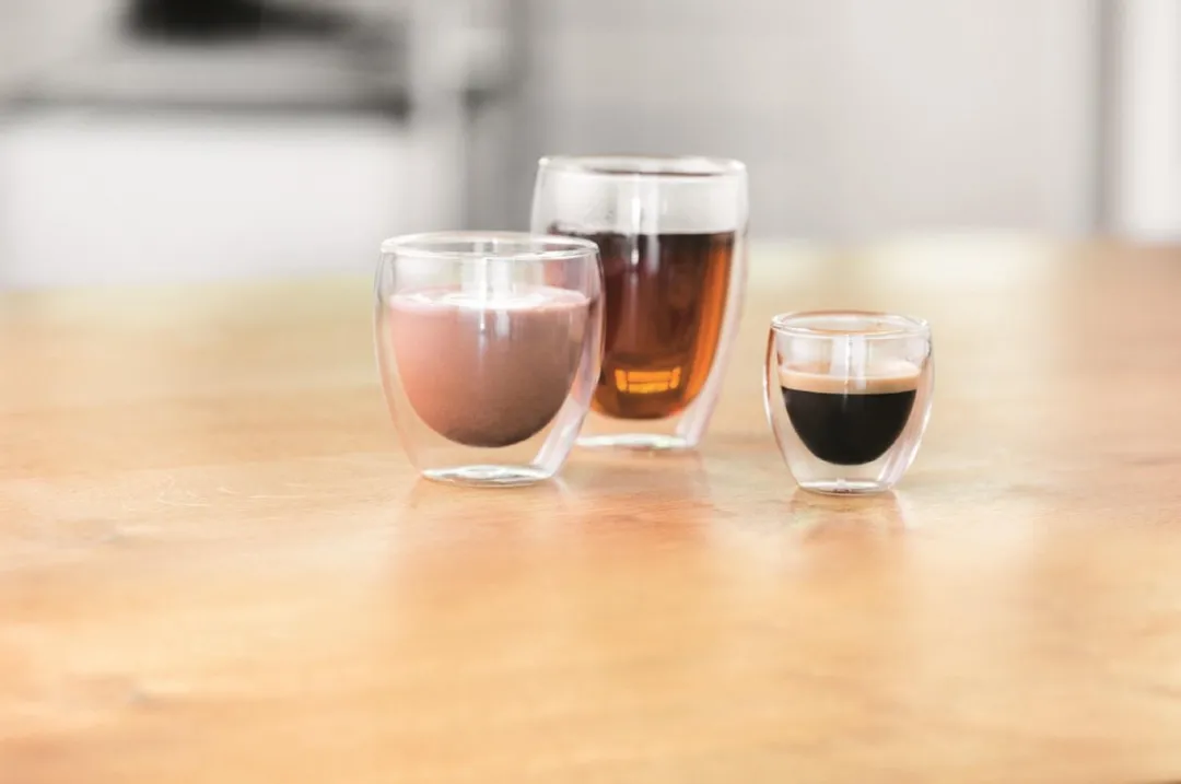 Bodum 4557-10-12 Dubbelwandige Glazen Set - 6 Stuks 80ml