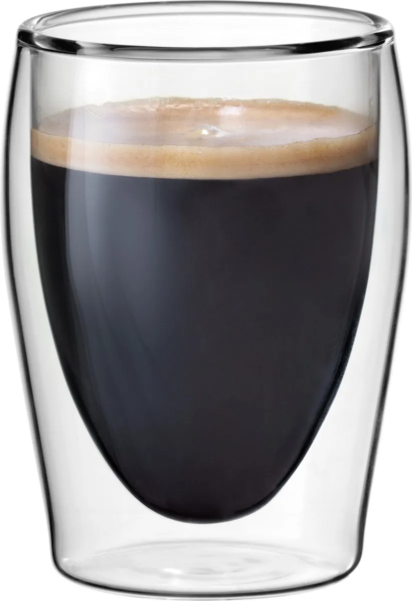 Scanpart Dubbelwandig Koffieglas 175ml - 2 Stuks