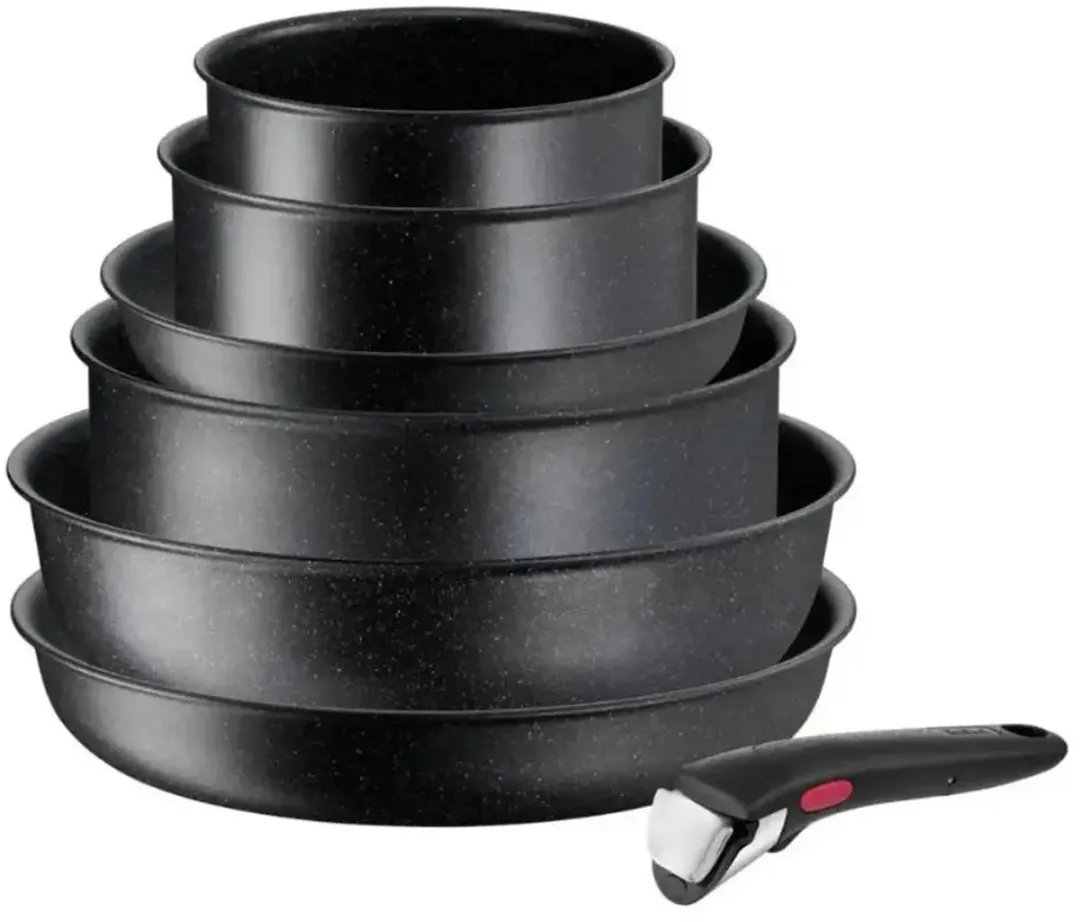 Tefal Ingenio L3998702 Black Stone 7-delige set - Inductie - afbeelding 2 van 2