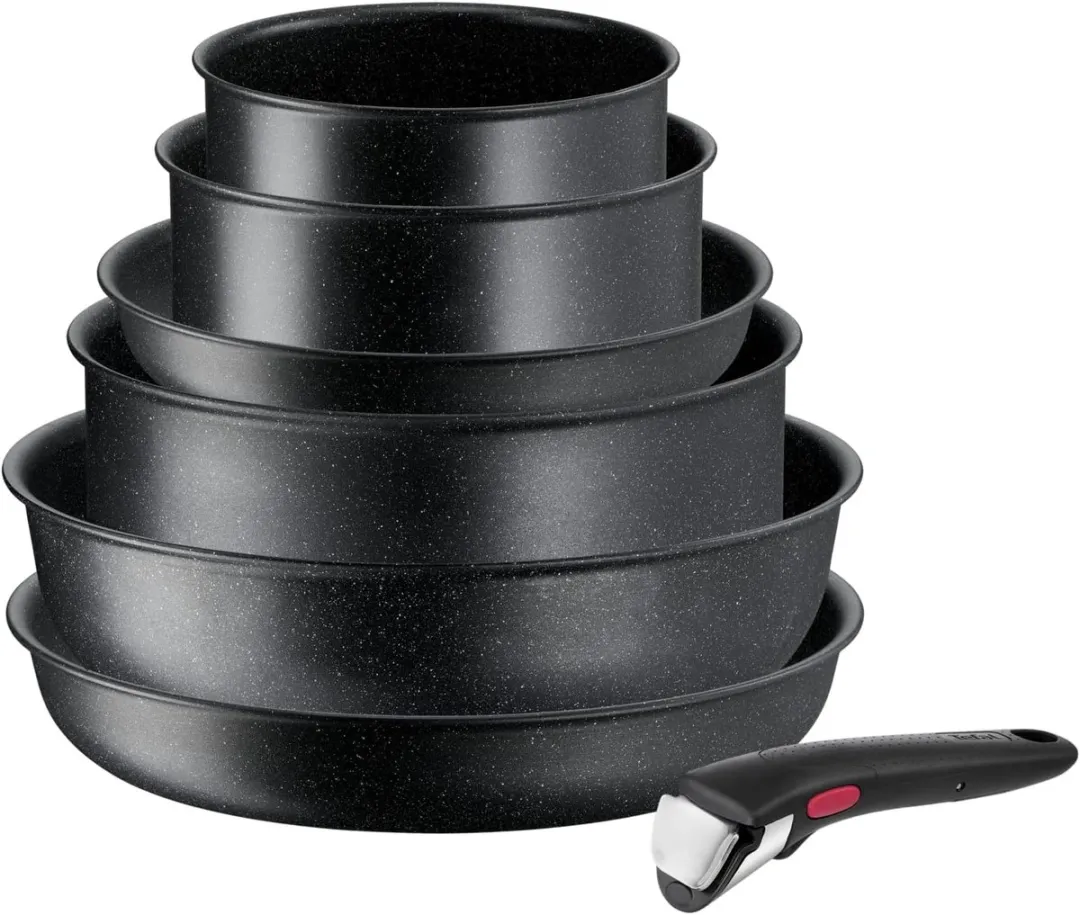 Tefal Ingenio L3998702 Black Stone 7-delige set