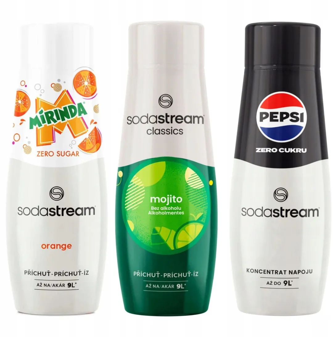 SodaStream Mirinda Zero Mojito Pepsi Zero Siroop