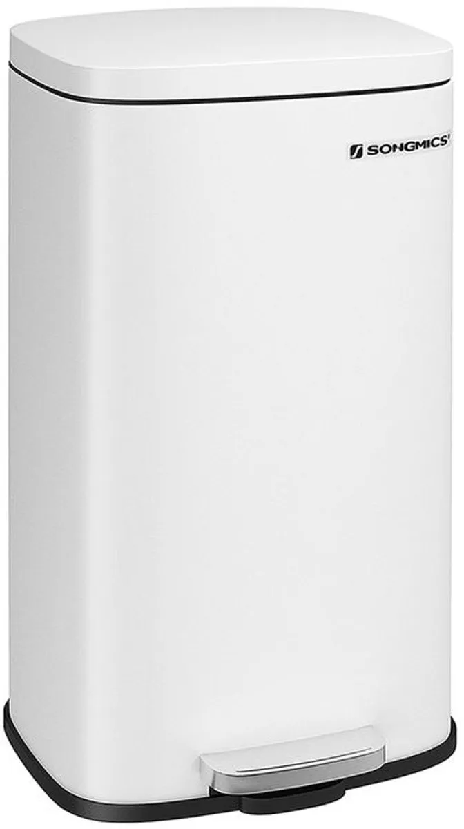 Songmics Pedaalemmer Prullenbak 30L