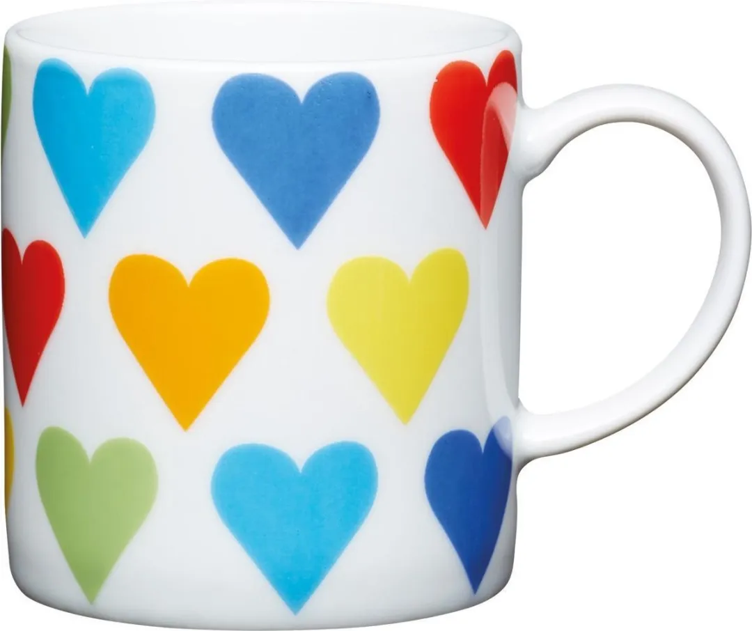 KitchenCraft Espresso Kopje Hart 80ml