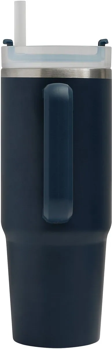 Bellatio Design DELUXE Warmhoudbeker 900ml - Donkerblauw
