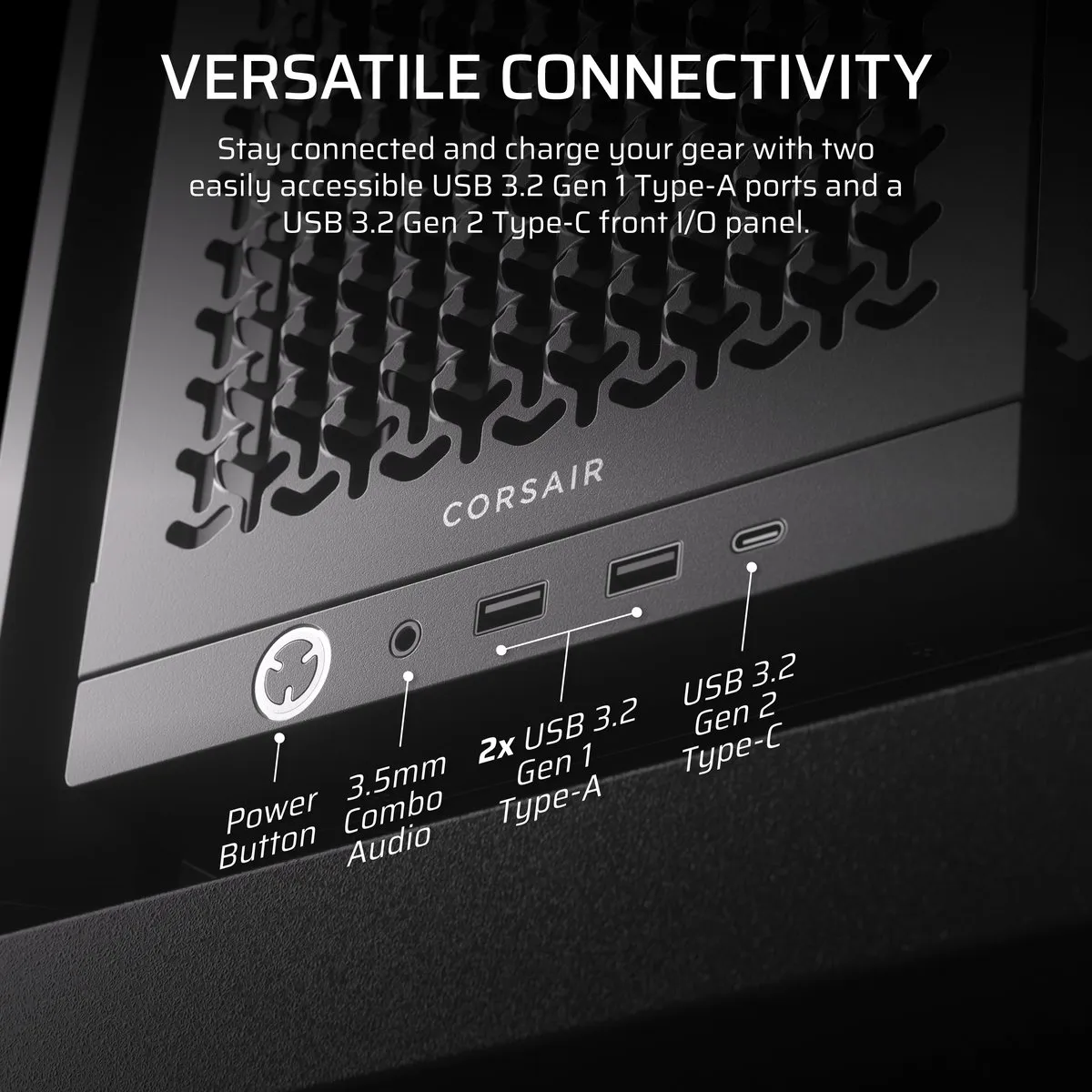 Corsair FRAME 4000D Midtowermodel ATX - Zwart