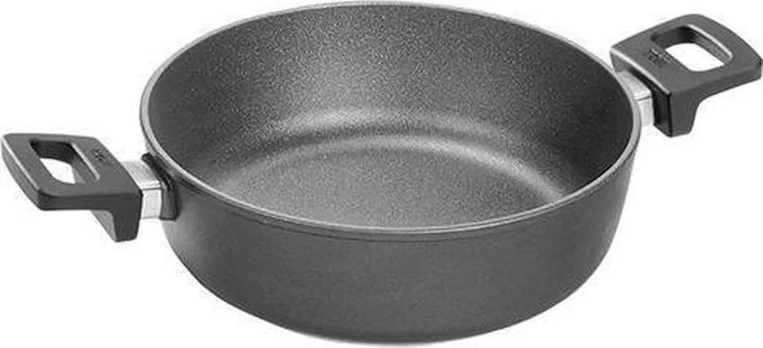 Woll Nowo Titanium Braadpan 26cm - 3L - Grijs