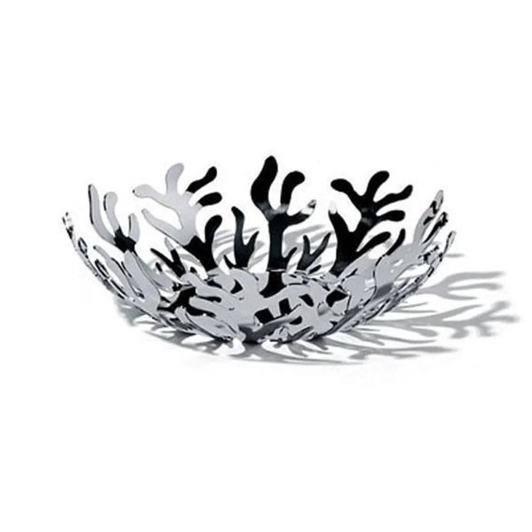 Alessi Mediterraneo Fruitschaal 21cm - Zilver