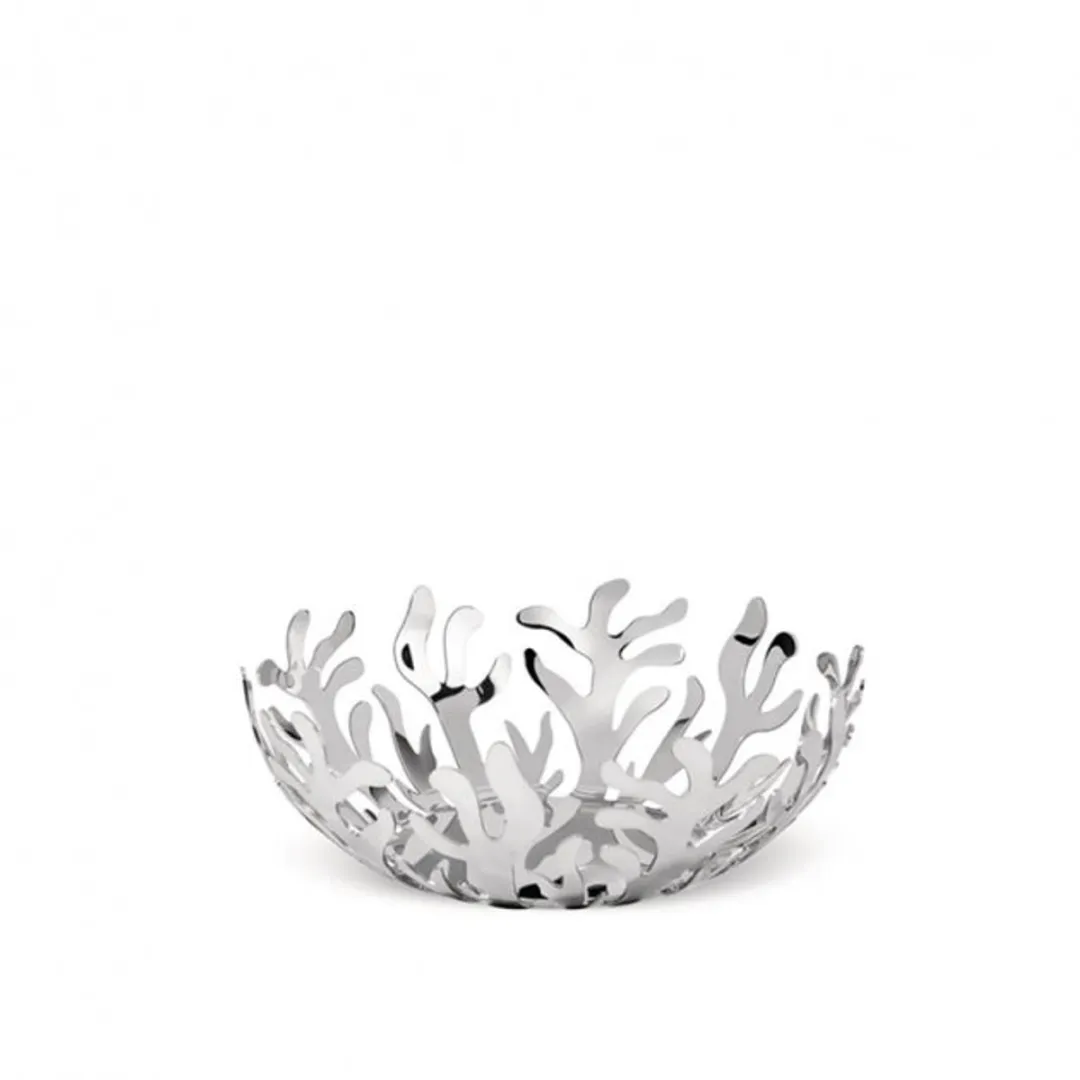 Alessi Mediterraneo Fruitschaal 21cm - Zilver