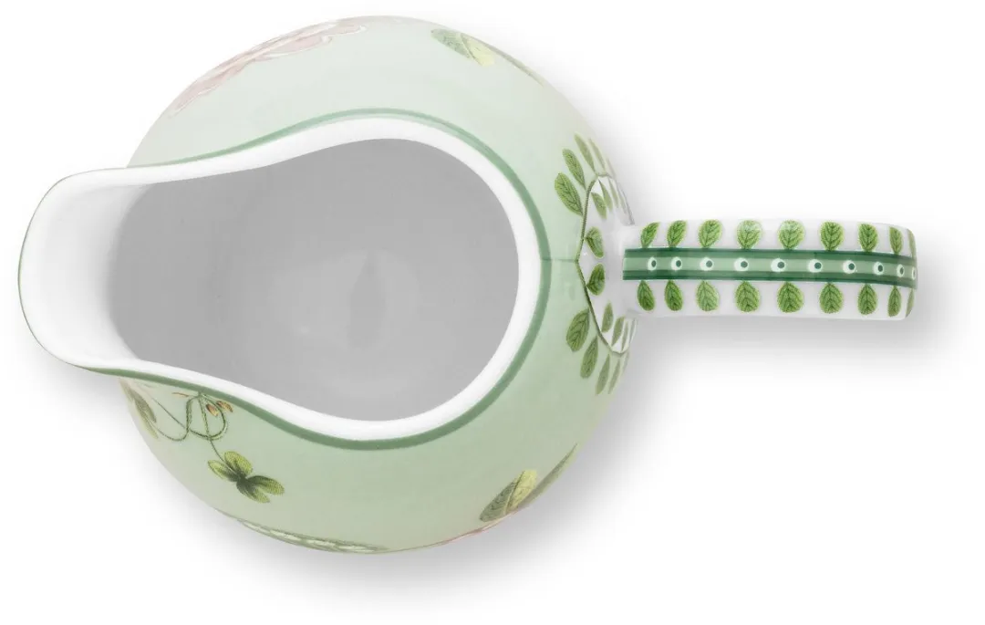 Pip Studio Lily & Lotus Melkkannetje 250ml - Lichtgroen