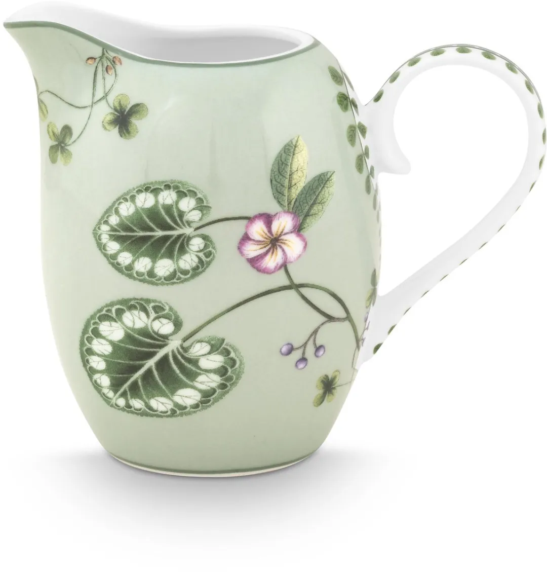 Pip Studio Lily & Lotus Melkkannetje 250ml - Lichtgroen